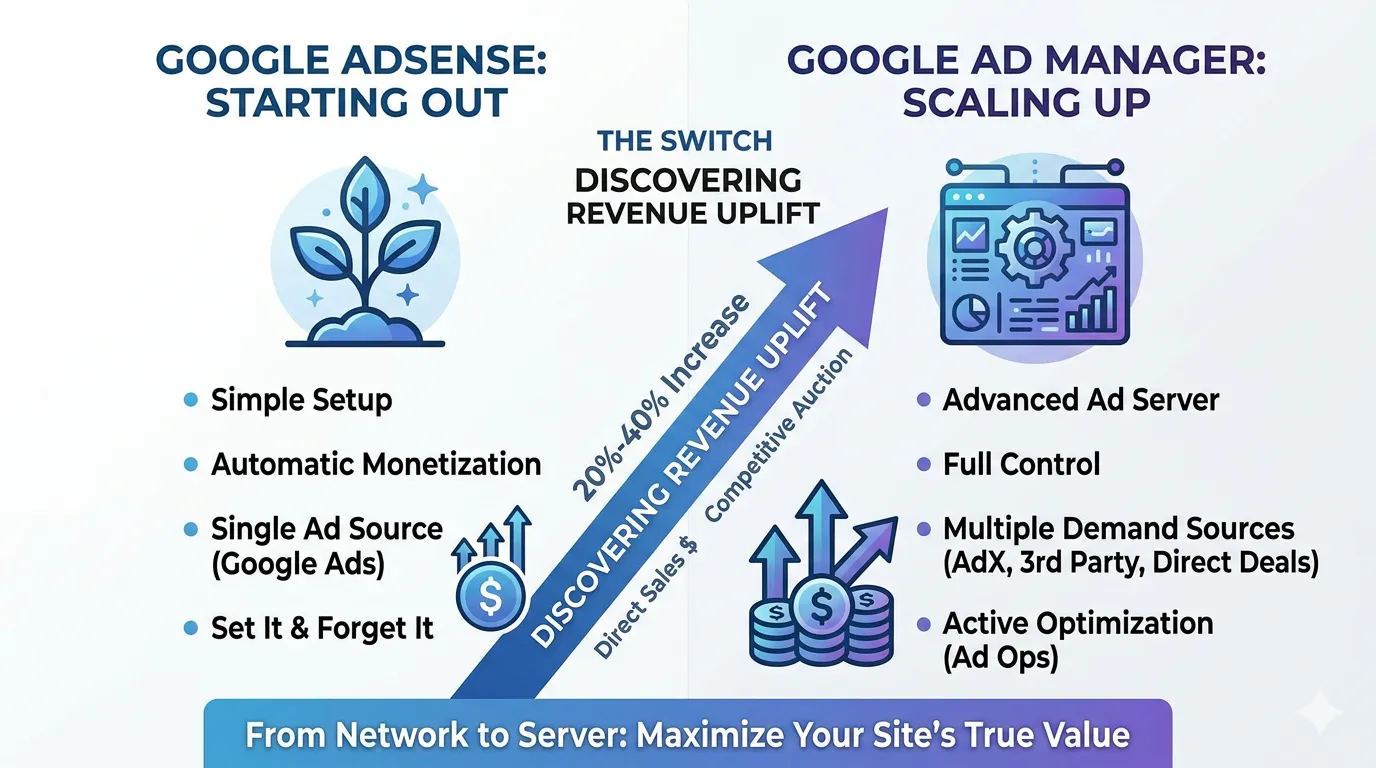 AdSense to Ad Manager: When to Switch